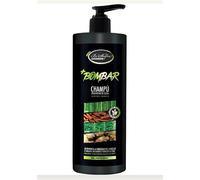 Champú Anticaída Be´Shyne bombar+ con Bambu, Romero,canela y Jengibre - Estimula el Crecimiento, Fortalece y Aporta Brillo - Fórmula Nutritiva de Origen Natural - Fabricado en España - 1000ml
