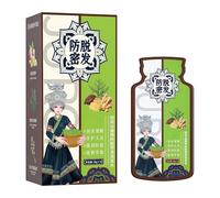 Champú Anticaída, Champú Natural Para Cabellos Normales, Nutre Y Fortalece El Cabello, Reduce La Caída Y Estimula El Crecimiento, Para Hombres Y Mujeres (20mlx10)