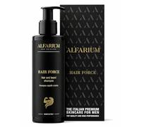 Champú anticaída para hombres para el crecimiento del cabello y barba para el cuidado de la barba contra la caída del cabello, caspa, picor, champú para el cabello para hombre y barba con péptidos