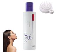 Champú anticaspa y controlador delsebo Detroitrain, fortalece las raíces, champú anticaída y antidesprendimiento y voluminizador, fórmula controladora delsebo para hombres y mujeres (1PC)