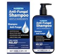 Champú antifúngico suave, especialmente formulado para cuero cabelludo sensible, 100 ml/3.38 fl oz - Calma la irritación, reduce la caspa y proporciona un alivio duradero. Fórmula hidratante.
