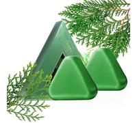 Champú Barra Nature Triangle, 2 Piezas Champús Barra Natural Usman Grass, Jabón Limpiador Con Extracto Ginseng Y Champú Nature Triangle El Crecimiento Del Cabello, Para Todo Tipo De Cabello
