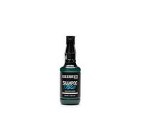 Champú Beardburys Fresh Menthol para hombre, refrescante y purificante, hidratante, con vitamina E, aloe vera y tomillo, con ingredientes naturales, sin parabenos, 330 ml.