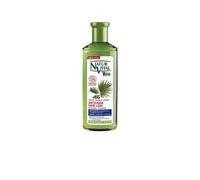 NaturVital - Champú Bio Anticaída, Certificado Cosmos Organic 99% Ingredientes Naturales, Saw Palmetto, Ginseng y Aloe Vera de Cultivo Bio Certificado, sin Parabenos, Colorantes ni Siliconas, 300ml