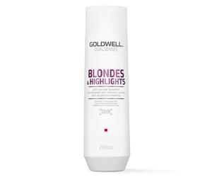 Champú Blonde and Highlights Anti-Yellow de Goldwell Dualsenses 250 ml