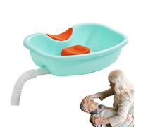 Champú Bowl for Hair Washing Station, Neck Support Tray for Bedside, Drain Hose for Elderly, Pregnant, Injured, Haircuts and Coloring, Comfort Design, Easy to Use, Portátil