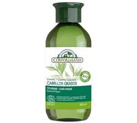 Champú Cabellos Grasos Té Verde Bio Vegan 300ml | Regula el Exceso de Sebo | Acción Astringente y Purificante | Limpieza Profunda | Uso Frecuente