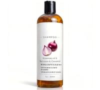 Champú - Champú para hombre con aceite de romero, cebolla roja y extracto de canela, menos caída, más densidad, raíces más fuertes.,1PCS