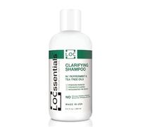 Champú clarificante para rastas, champú profesional para rastas, entrelazados, microlocs, twists, champú trenzado premium con menta, aceites de árbol de té, vegano y sin parabenos