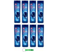 Champú Clear Cura Quotidiana Men para todos los tipos de cabello y cuero cabelludo, 8 unidades, 225 ml + llavero Beni Culinari gratuito
