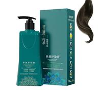 Champú colorante para el cabello | Acondicionador suave y duradero 210 ml, tinte vegetal para el cabello para champú, para hombres y mujeres y familia, amigos, madre, novia