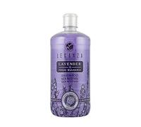 Champú con Aceite Esencial Orgánico de Lavanda, de Leganza para Cabello Graso o Cuero Cabelludo Sensible 1000 ml Sin Parabenos Sin Siliconas