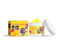Champú con azufre，Cuidados del cuero cabelludo，Limpieza del cuero cabelludo，Alivio de un cuero cabelludo seco, pruritos y escamosos，Anti-caída del cabello，Alimenta el crecimiento del cabello，50g