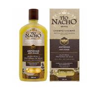 Champú con efecto efecto anti-edad con jalea real y proteínas de soj
