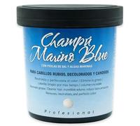 Champú con Sal - BELKOS BELLEZA - Con perlas de sal y algas marinas para rubios, decolorados y canas, neutraliza tonos amarillos, elimina grasa, aporta volumen - 400 gr