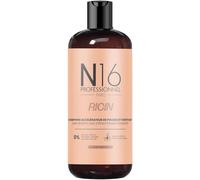 Champú de aceite de ricino orgánico N16 Professionnel - Acelerador de crecimiento del cabello - Anticaída - Certificado COSMOS Organic ECOCERT - Sin sulfatos ni parabenos - 500 ml