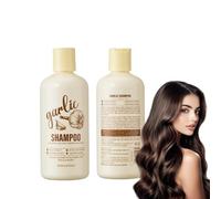 Champú de Ajo 300ml, Garlic Shampoo, Fórmula Natural para un Cabello Sano, Nutre y Fortalece el Cabello, Reduce la Caída y Estimula el Crecimiento