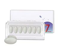 Champú de ajo 7 piezas loción reafirmante hidratante para mujer, 7 ml, champú para mujer, volumen (blanco, talla única)