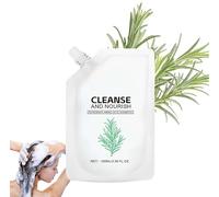 Champú de aminoácidos de romero, champú para el crecimiento del cabello con extracto natural, controla la grasa, fortalece el cuero cabelludo, humectante y suave para adelgazar el cabello (1pc)