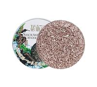 Champú de barra para cabello gris - Jabón sólido natural con Polygonum Multiflorum, limpiador hidratante y nutritivo | Limpieza, cuidado cromático para cabello opaco