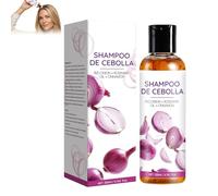 Champú de Cebolla - Champú con Aceite de Romero, Cebolla Roja y Canela, Limpiador capilar nutritivo y voluminizador, Limpieza Diaria Para Un Cabello Más Denso En Apariencia para mujeres y hombres