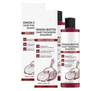 Champú de Cebolla - Champú Con Aceite De Romero Y Cebolla Roja Para Hombre, Con Extracto De Canela, Limpieza Diaria Para Un Cabello Más Denso En Apariencia