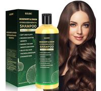 Champú de cebolla de romero con queratina - Crecimiento del cabello y limpieza profunda Champú para cabello graso o fino, volumen y cuidado del cuero cabelludo para hombres y mujeres, 500 ml