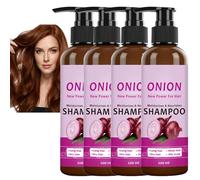 Champú de cebolla y romero para el crecimiento y cuidado del cabello, champú anticaída para hombres y mujeres, ingredientes naturales con romero para fortalecer el cabello y el cuero cabelludo