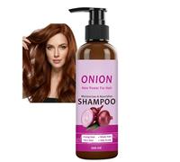 Champú de cebolla y romero para el crecimiento y cuidado del cabello, champú anticaída para hombres y mujeres, ingredientes naturales con romero para fortalecer el cabello y el cuero cabelludo