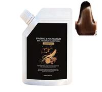 Champú de extracto de plantas de raíz de vellón, extracto de ginseng, champú nutritivo para raíces, biotina orgánica de romero y caca adelgazante, ginseng y Polygonum Nourish And Hidratante Sha/mpoo