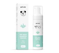 Champú de Lavado en Seco para Mascotas - Suavizante y Desodorante, Ingredientes Naturales, Secado Rápido y No Es Necesario Enjuagar (Aloe y Avena)