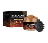 Champú de para el crecimiento del cabello, 150 g, con masajeador, crema exfoliante para el cuero cabelludo, para todo tipo de cabello, mujeres y hombres