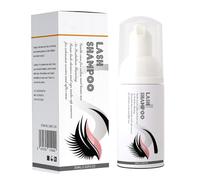 Champú de pestañas - Limpiador espumoso de párpados para extensiones y pestañas naturales, no irritante, 30 ml, champú para extensiones de pestañas, perfecto para salón profesional y uso