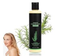 Champú de queratina hidrolizada de romero, champú de queratina de romero, champú orgánico para el crecimiento del cabello de romero, acondicionador limpiador suave y esponjoso (1pcs)