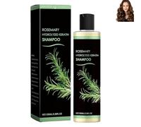 Champú de romero, champú orgánico de romero, champús espesantes y fortalecedores con queratina hidrolizada y vitamina C, suaves y esponjosos, nutritivos e hidratantes, fórmula unisex (1PCS)