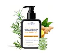 Champú de romero con aceite de árbol de té, champú contra la caída del cabello, champú activador de raíces, 150 ml