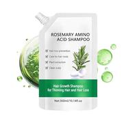 Champú De Romero Con Aminoácidos 300 Ml | Champu Crecimiento | Champús Voluminizadores Con Keratina Hidrolizada | Para Cabello Dañado, Seco, Graso Y Caída