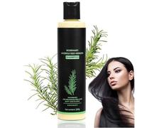 Champú de Romero Hidrolizado de Queratina, Champú de Aceite de Hoja de Romero, Acondicionador Limpiador del Cabello, Champú Todo Suave, Champú y Acondicionador de Romero (1pcs)