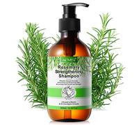Champú de Romero Natural, 300ml Champu Romero Para el Crecimiento del Cabello, Champú Vegano con Aceite Esencial de Romero, Nutrir el Cuero Cabelludo, Champú Anticaida Mujeres Hombres, Sin Parabenos