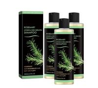 Champú de romero para el crecimiento del cabello, champú de queratina hidrolizada de romero, nutre y regenera el cabello en caso de adelgazamiento y pérdida de cabello para mujeres y hombres