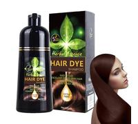 Champú de tinte para el cabello, 500 ml, tinte semipermanente, champú de color para el cabello, champú de color de cabello de larga duración, champú de tinte natural para el cabello, champú de color