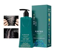 Champú de Tinte para el Cabello - Acondicionador Colorante En Crema Y Seguro De 210 Ml,Champú Tinte Seguro Con Plantas | Para Mujeres Adultos Familia Amigos Madre Novia Principiante Salón En Casa