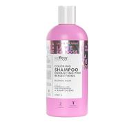 Champú de Tonificación Calentador para el Cabello Rubio, Potenciador de Tonos Rojos, con Extracto de Baobab y Adaptógenos - Reflejo Intenso Rosado, Hidratante Y Brillo