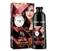 champú del color del pelo, tinte del pelo del champú del color | Champú en espuma que tiñe tu cabello 450ml,Champú de limpieza profunda y sin lejía, tinte de larga duración para tinte para el cabello