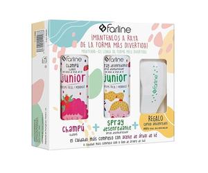 Champú + desenredante Farline con aceite del árbol del té (2 envases de 250 ml c/u)