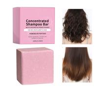 Champú en Barra - Jabón Sólido para Cabello 100g 6x6x2.5cm | Limpiador Control del Frizz, Tratamiento Nutritivo, Cuidado Hidratante | Limpieza profunda Fortalecimiento Engrosamiento Plenitud Apoyo Uso