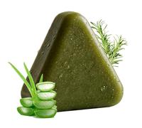 Champú En Barra Triángulo Natural | Fortalecimiento E Hidratación Natural,Jabón Champú Hidratante Para Cabello | Para Control Del Frizz Y Brillo, Uso Diario En Casa Y Viaje Para Mujeres Y Hombres