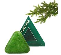 Champú en Barra Triángulo Verde, Cuidado Capilar Natural a Base de Hierbas, Calma y Fortalece el Cabello, Apto para Todo Tipo de Cabello