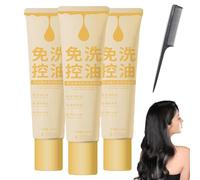 Champú Fluffy Oil Control, Champú Fluffy Oil Control Sin Enjuague, Champú Fluffy Oil Control Sin Enjuague, Champú Fluffy Oil Control Sin Enjuague (3 Pcs)