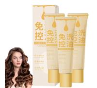 Champú Fluffy Oil Control, Champú Fluffy Oil Control Sin Enjuague, Champú Leave-In Oil Control, Champú Seco, Champú Fluffy Hair, Champú Fluffy Dry Hair Sin Lavado (3 piezas)